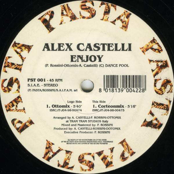 Alex Castelli - Enjoy | Pasta Records (PST 001)