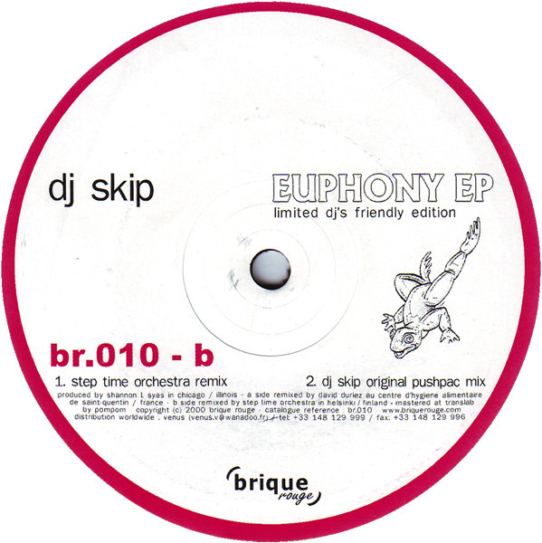 DJ Skip - Euphony EP | Brique Rouge (BR010)