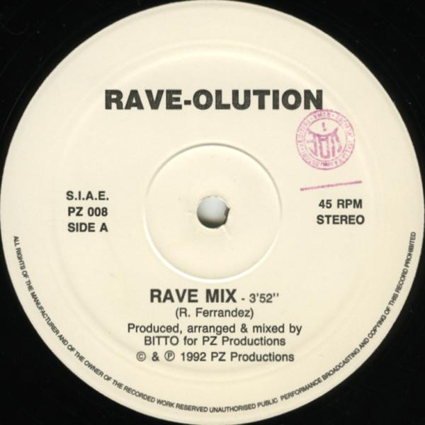 Rave-Olution - Rave-Olution | PZ Productions (PZ 008) - main