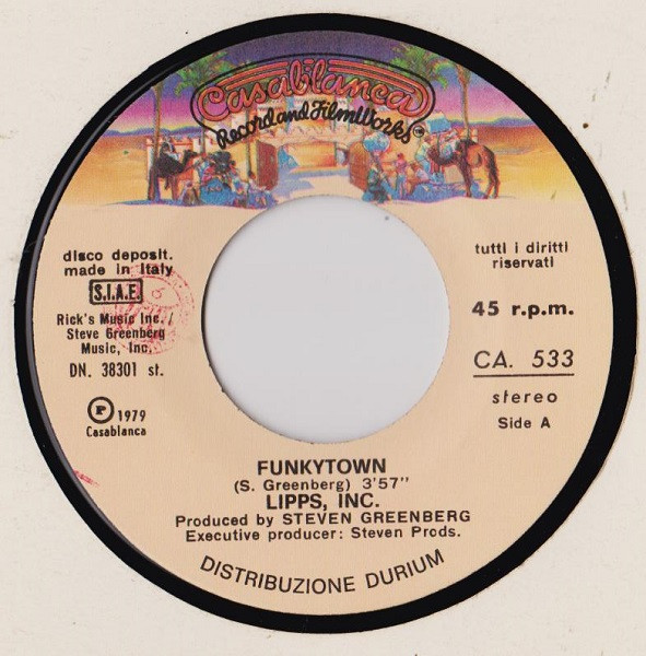 Lipps, Inc. - Funkytown | Casablanca (CA 533) - 3 Lipps, Inc. - Funkytown | Casablanca (CA 533) - 3