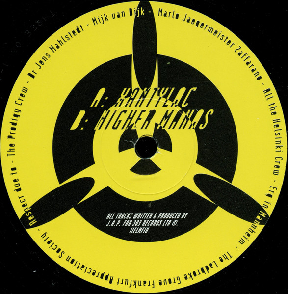 J.A.P. - Xantylac | 303 Records (THREE 05) - 3