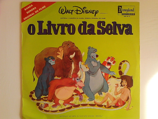 Various - O Livro Da Selva - Banda Sonora Original Do Filme | Disneyland (WDI 93-10) - main
