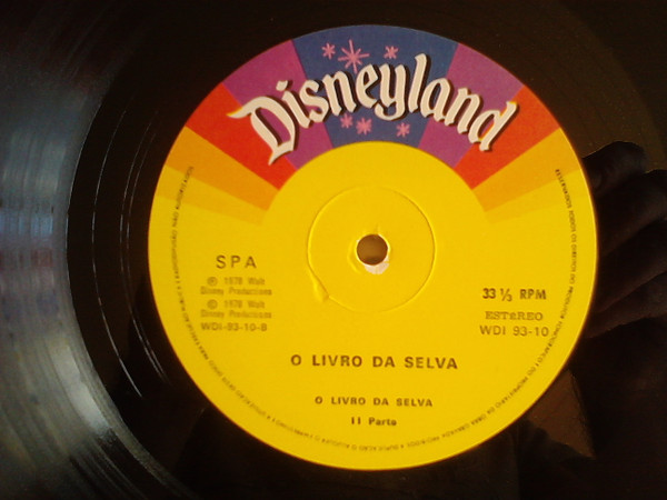 Various - O Livro Da Selva - Banda Sonora Original Do Filme | Disneyland (WDI 93-10) - 3