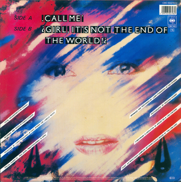 Ivana Spagna - Call Me | CBS (CBS 650279 6) - 2 Ivana Spagna - Call Me | CBS (CBS 650279 6) - 2