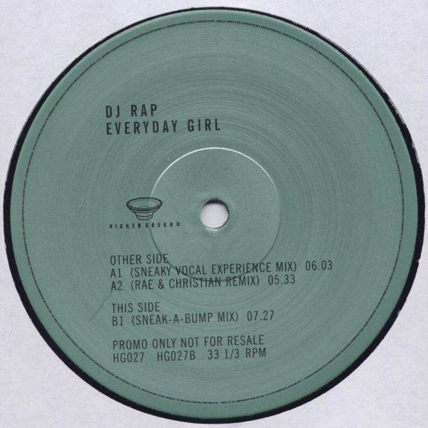 DJ Rap - Everyday Girl | Higher Ground (HG027) - 2 DJ Rap - Everyday Girl | Higher Ground (HG027) - 2