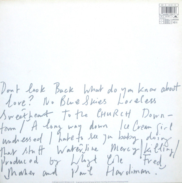 Lloyd Cole - Lloyd Cole | Polydor (841 907-1) - 2 Lloyd Cole - Lloyd Cole | Polydor (841 907-1) - 2