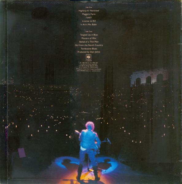 Bob Dylan - Real Live | CBS (S 26334) - 2
