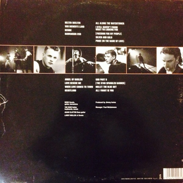 U2 - Rattle And Hum | Island Records (U 27) - 4 U2 - Rattle And Hum | Island Records (U 27) - 4