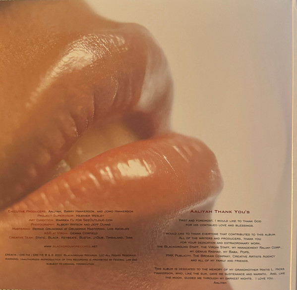 Aaliyah - Aaliyah | Blackground Records (ERE674) - 2 Aaliyah - Aaliyah | Blackground Records (ERE674) - 2