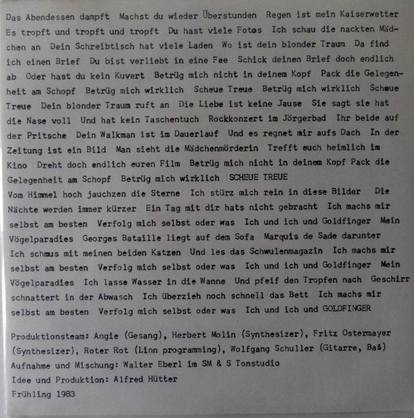 Angie Mörth - Scheue Treue / Goldfinger | Kaiserwetter Prod. (119 356) - 2