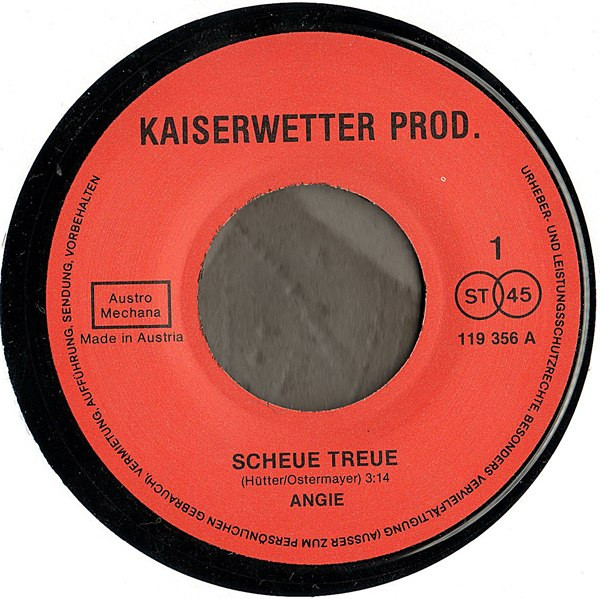Angie Mörth - Scheue Treue / Goldfinger | Kaiserwetter Prod. (119 356) - 3