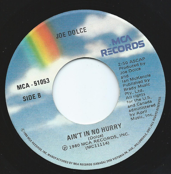Joe Dolce - Shaddap You Face | MCA Records (MCA-51053) - 2