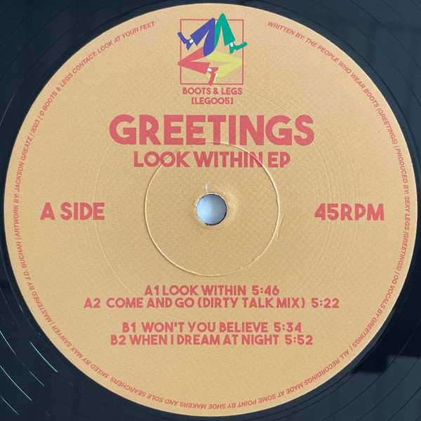 Greetings - Look Within | Boots & Legs (LEG005) - 2