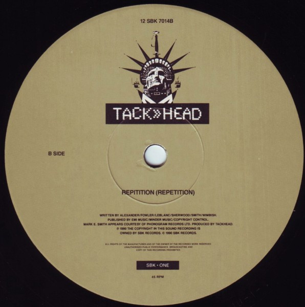 Tackhead - Dangerous Sex | SBK One (12 SBK 7014) - 4