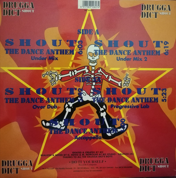 Drugga Dict Shout - The Dance Anthem | Do It Yourself (DIY 95011) - 2
