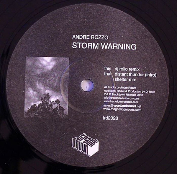 Rozzo - Storm Warning | Trackdown Records (TRD 2028)