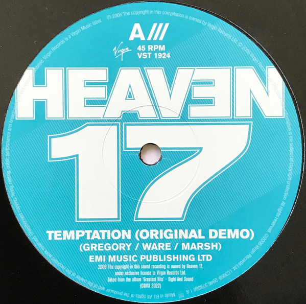 Heaven 17 - Temptation | Virgin (VST 1924)