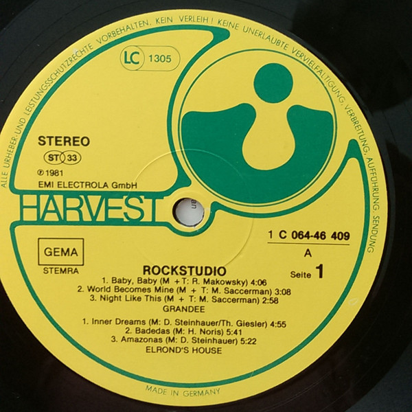 Various - Rockstudio 2 | Harvest (1 C 064-46 409) - 2 Various - Rockstudio 2 | Harvest (1 C 064-46 409) - 2