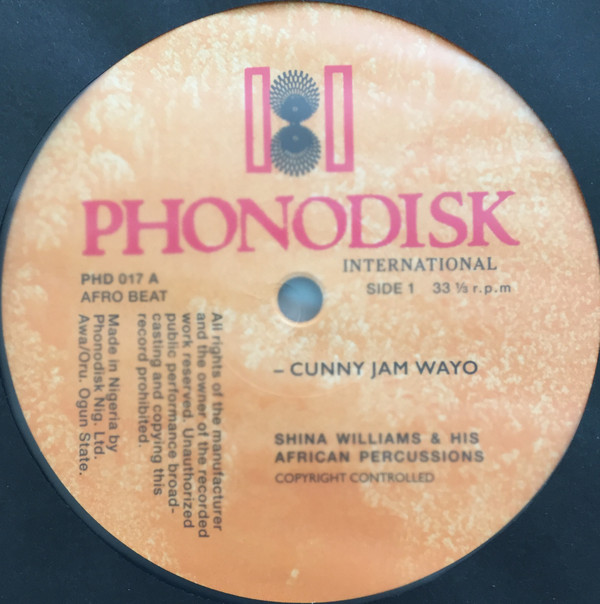 Shina Williams & His African Percussionists - African Dances | Mr Bongo (MRBLP168) - 3