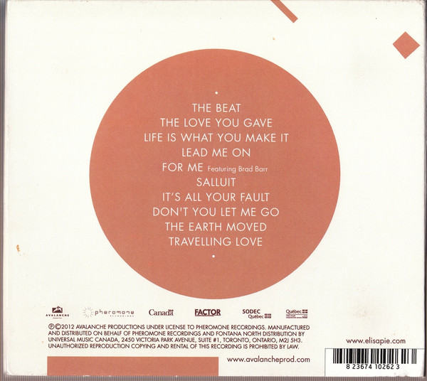 Elisapie Isaac - Travelling Love | Pheromone Recordings (PHER CD 1026) - 2 Elisapie Isaac - Travelling Love | Pheromone Recordings (PHER CD 1026) - 2