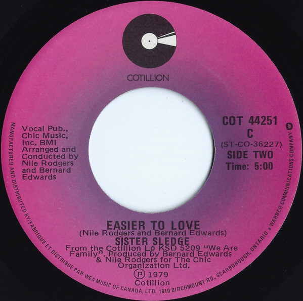 Sister Sledge - We Are Family | Cotillion (COT 44251) - 2