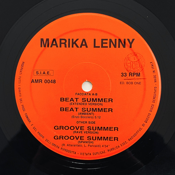 Marika Lenny - Beat Summer | PostRitmo (AMR 0048) - 3