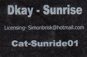 D. Kay - Sunrise | Not On Label (Sunride01) - main