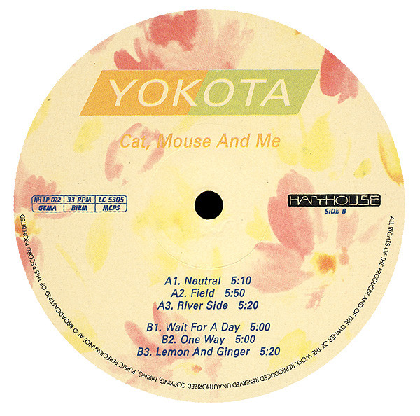 Susumu Yokota - Cat, Mouse And Me | Harthouse (HHLP 022) - 4