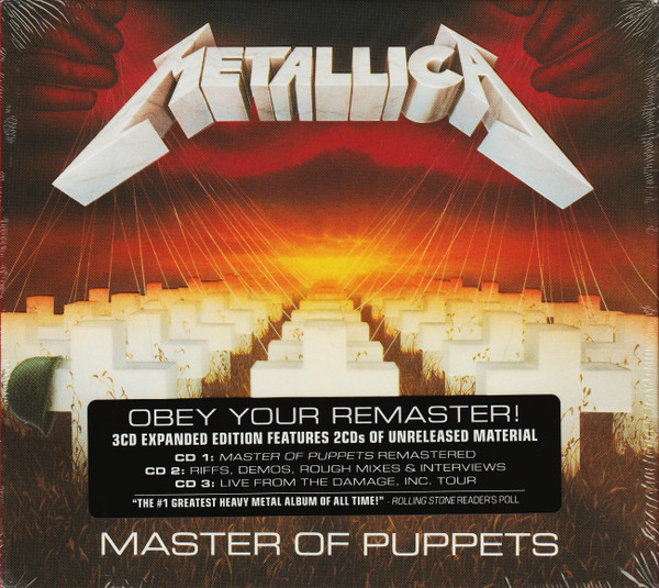 Metallica - Master Of Puppets | Blackened (BLCKND005R-3)