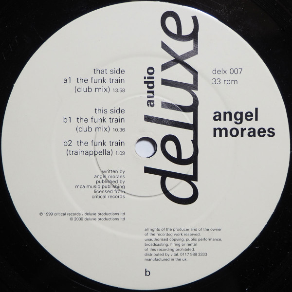 Angel Moraes - The Funk Train | Audio Deluxe (DELX 007) - main