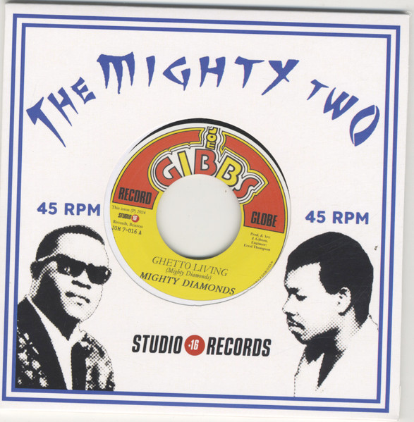 The Mighty Diamonds - Ghetto Living | Joe Gibbs Record Globe (JGM7-016) - main