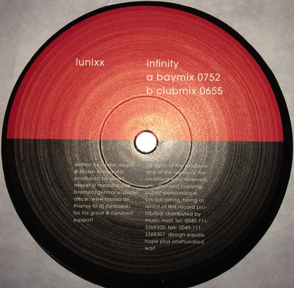 Lunixx - Infinity | Mischpuls Records (Misch001)
