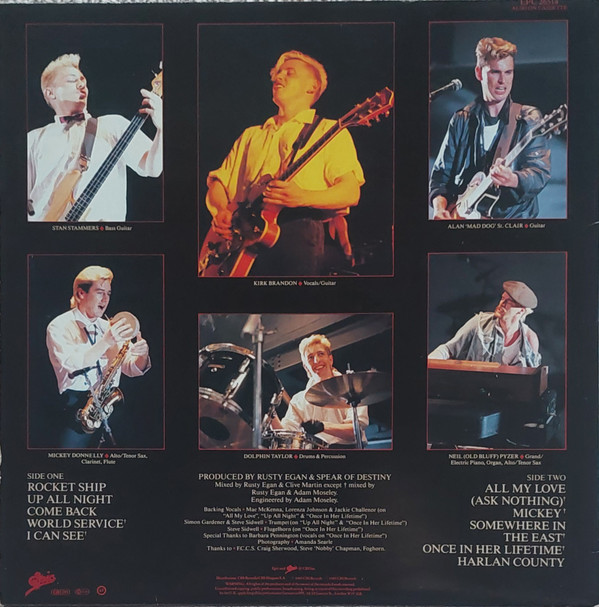 Spear Of Destiny - World Service | Epic (EPC 26514) - 2