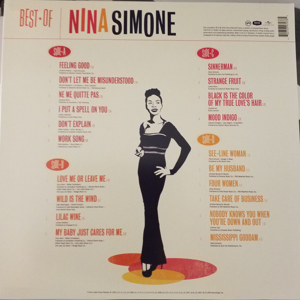 Nina Simone - Best Of Nina Simone | Verve Records (5397978) - 2
