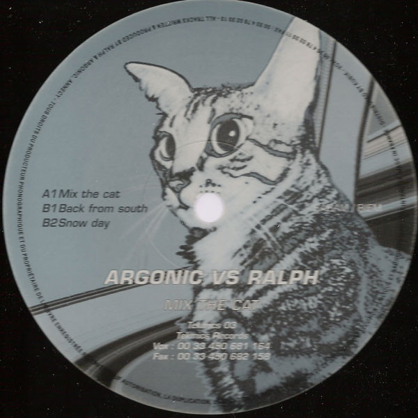 Argonic Vs DJ Ralph - Mix The Cat | Tekmics (TEKMICS 03) - main Argonic Vs DJ Ralph - Mix The Cat | Tekmics (TEKMICS 03) - main