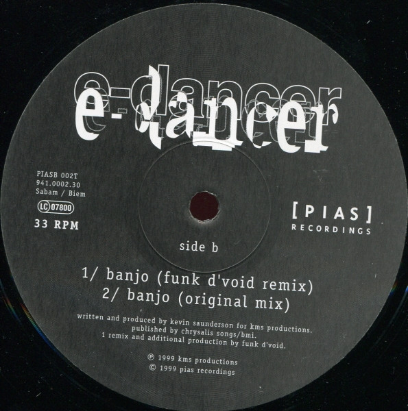 E-Dancer - Banjo | [PIAS] Recordings (PIASB 002T) - 4