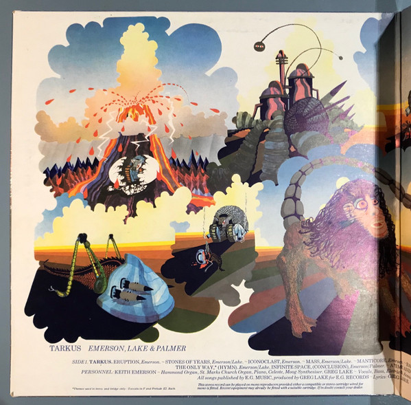 Emerson, Lake & Palmer - Tarkus | Manticore (43504) - 2