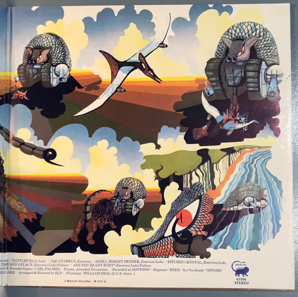 Emerson, Lake & Palmer - Tarkus | Manticore (43504) - 3