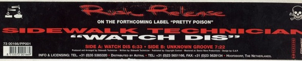 Sidewalk Technician - Watch Dis | Pretty Poison (PP 001)