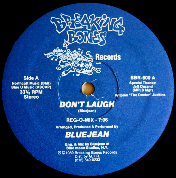 Bluejean - Don't Laugh | Breaking Bones Records (BBR-600)