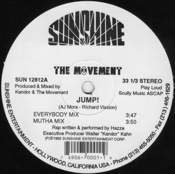 The Movement - Jump! | Sunshine Entertainment (SUN 12812)