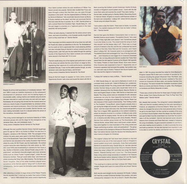 Various - Derrick Harriott Rock Steady 1966-1969 | Dub Store Records (DSR LP 008) - 3