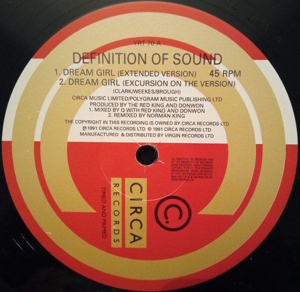 Definition Of Sound - Dream Girl | Circa (YRT 70) - 3