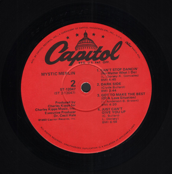 Mystic Merlin - Mystic Merlin | Capitol Records (ST-12047) - 4
