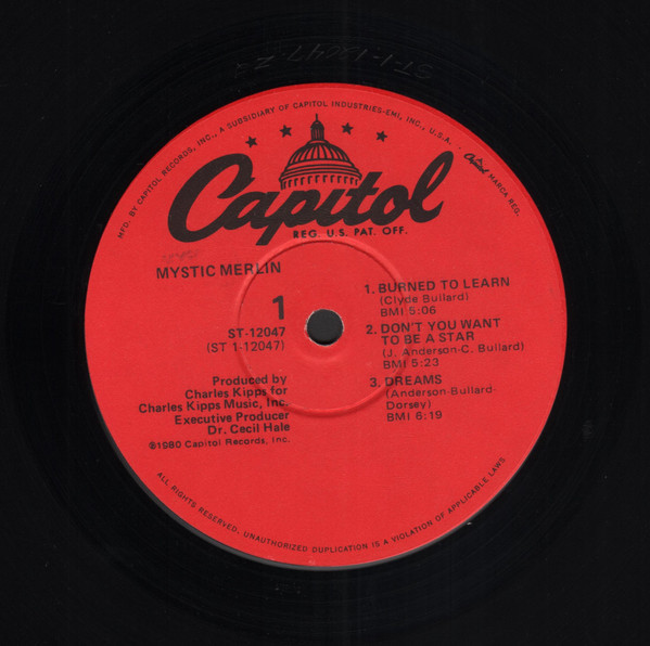 Mystic Merlin - Mystic Merlin | Capitol Records (ST-12047) - 3