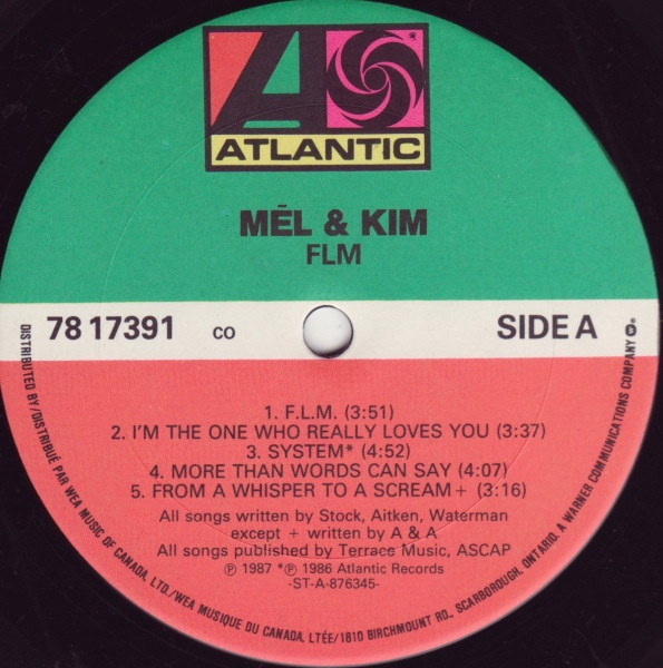 Mel & Kim - FLM | Atlantic (78 17391) - 3 Mel & Kim - FLM | Atlantic (78 17391) - 3