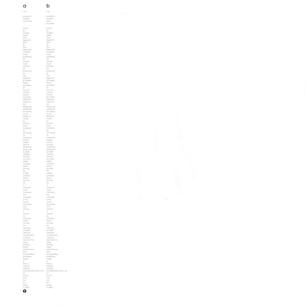 Frou Frou - Breathe In | Island Records (12 FROU 1) - 2 Frou Frou - Breathe In | Island Records (12 FROU 1) - 2