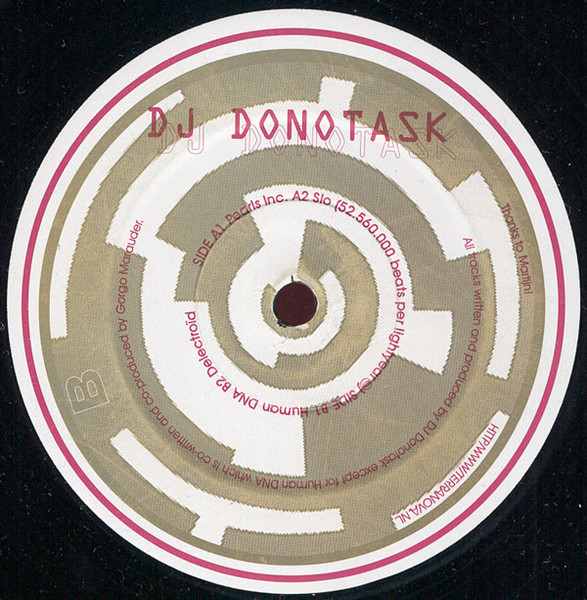 DJ Donotask - Utrèg Sound E.P. | Dance Arena Productions (DAP) (DAP15)