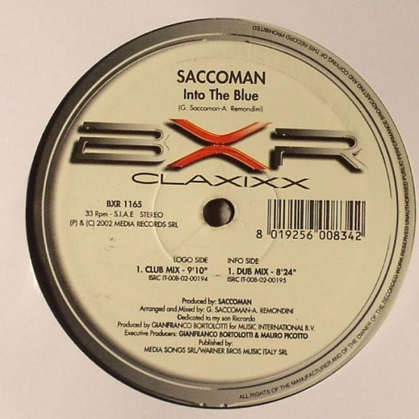 Saccoman - Into The Blue | BXR (BXR 1165)