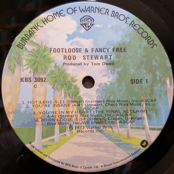 Rod Stewart - Foot Loose & Fancy Free | Warner Bros. Records (KBS 3092) - 3 Rod Stewart - Foot Loose & Fancy Free | Warner Bros. Records (KBS 3092) - 3